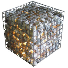 Gabion Box soldado Gabiões quadrados para proteção contra inundação